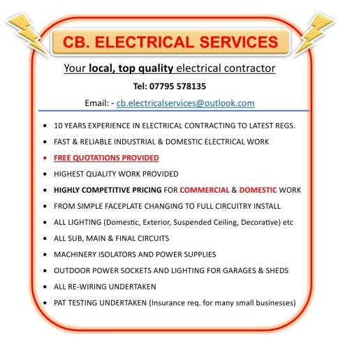 Cb electrical services - Electrician in Paisley