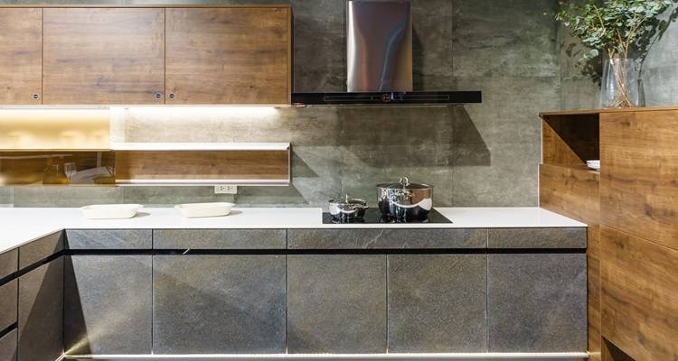 stone kitchen