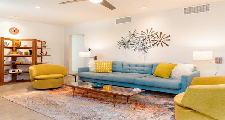 coffee table mid century living room