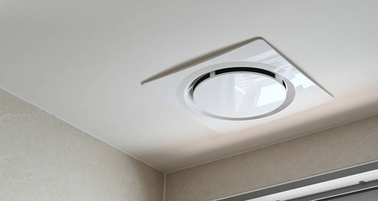 bathroom fan in ceiling