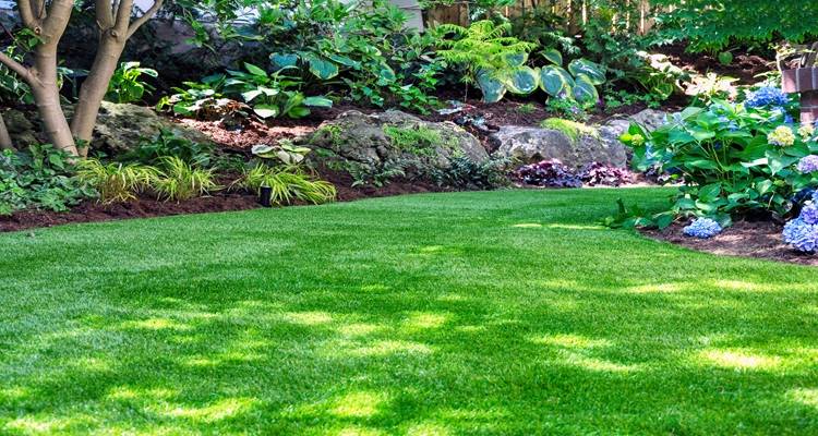 fake grass arden flowers