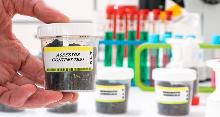 asbestos testing in lab