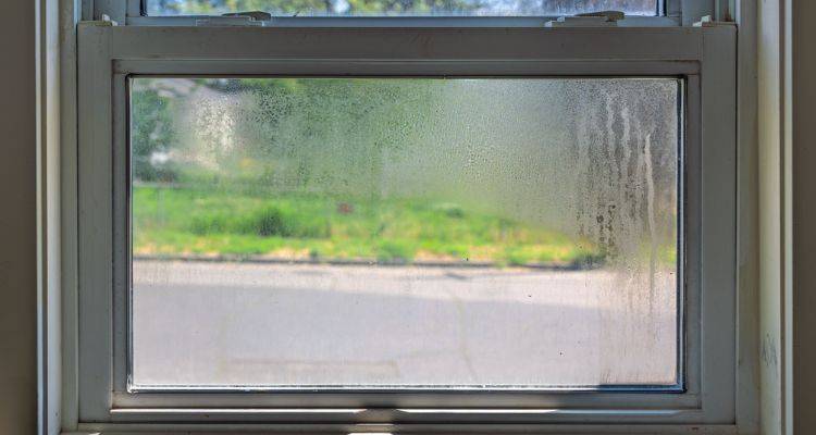 misty window