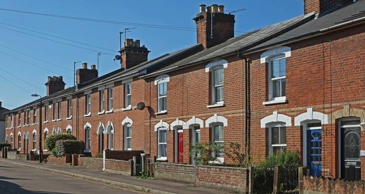 terraced houses