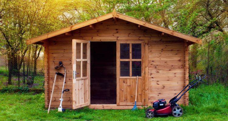 timber shed costs
