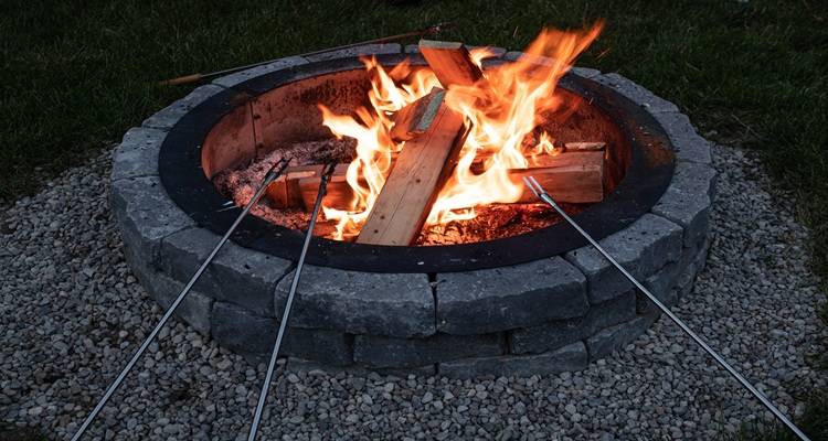 fire pit flames