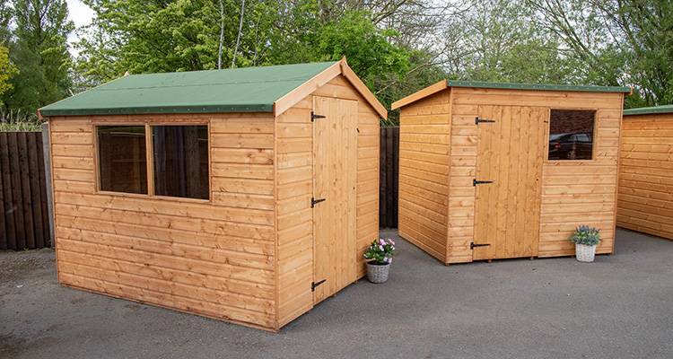 timber shed costs