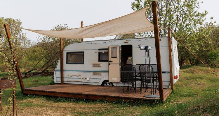 diy caravan decking costs