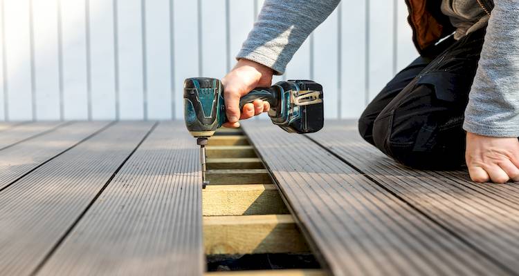 fitting decking