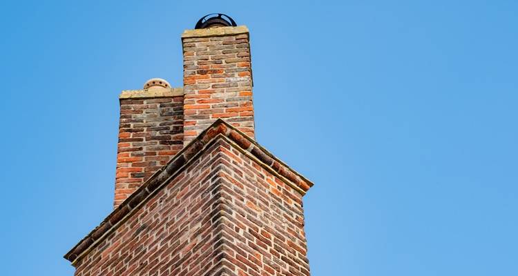 tall house chimney