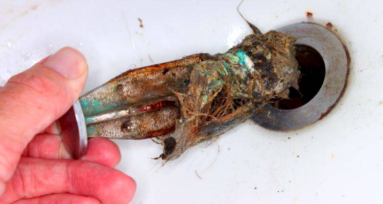 drain unblock bathroom sink