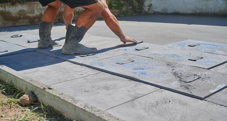 man concrete moulds