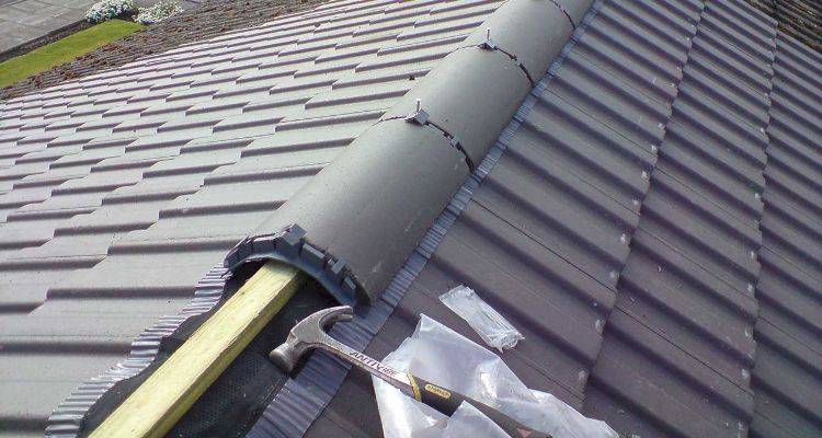 ridge tile repair