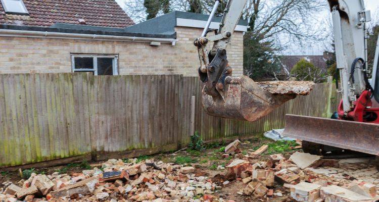 Garage demolition price