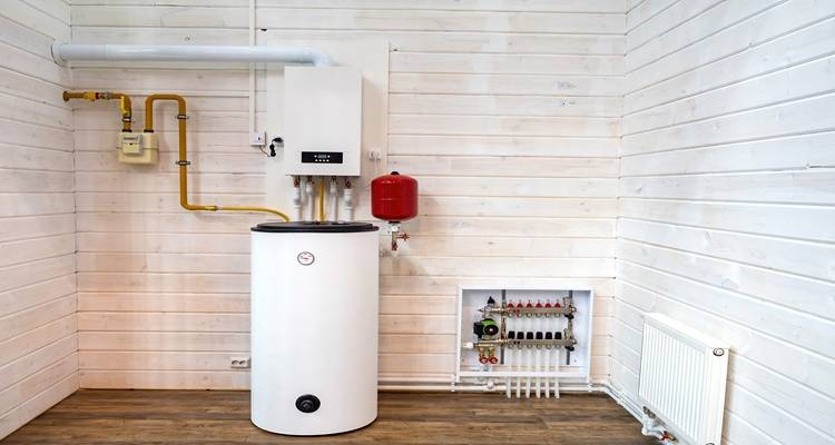 boiler and heater tank