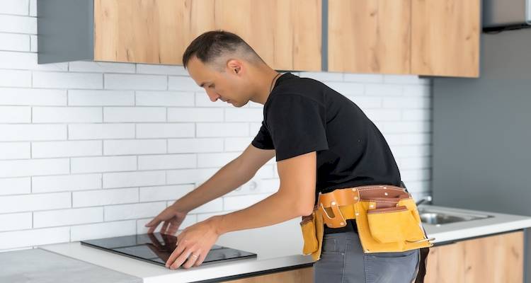 induction cooker installation