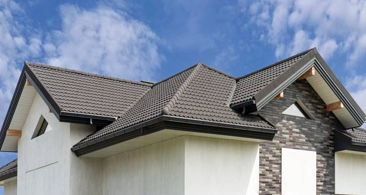 modern house roof