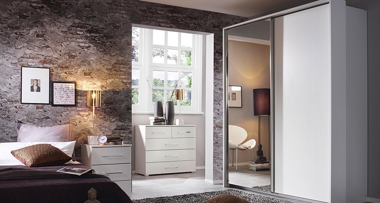 flat pack furniture in bedroom