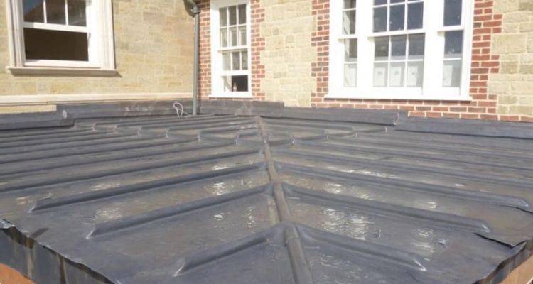 lead flat roof cost