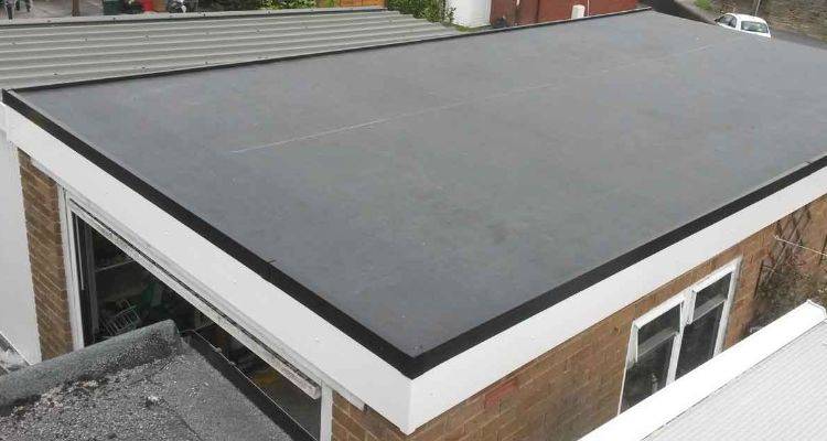 rubber flat roof cost