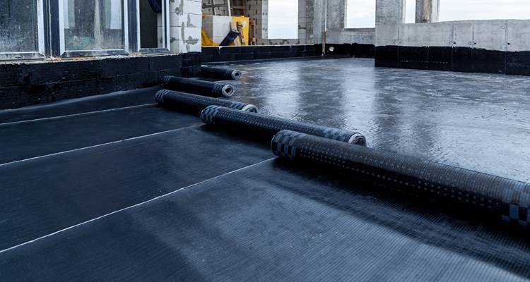 epdm rolls on roof