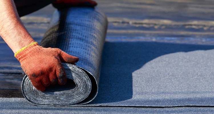 felt being rolled out