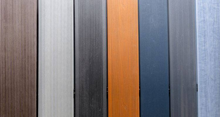 PVC capped composite decking