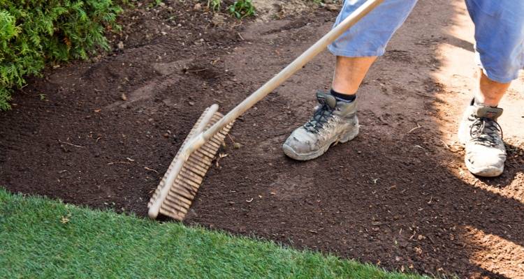 laying turf