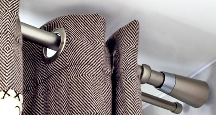 single curtain rod cost