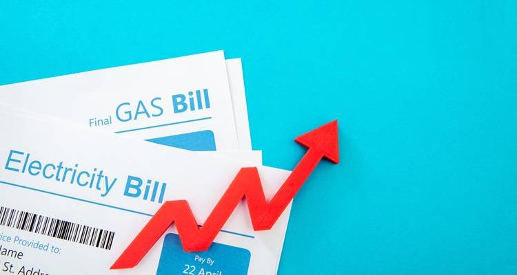 gas and electric bill