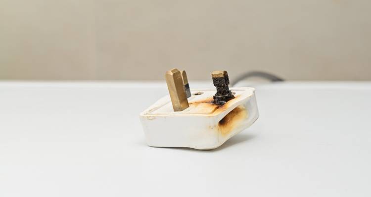 burnt plug