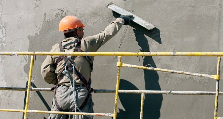 Commercial plasterer