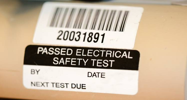 PAT testing sticker