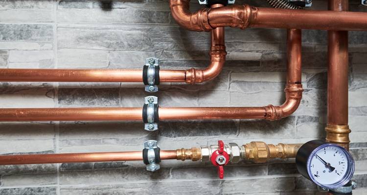 pressure gauge pipework