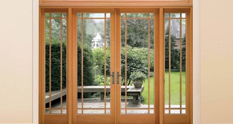 Solid oak laminate french door cost