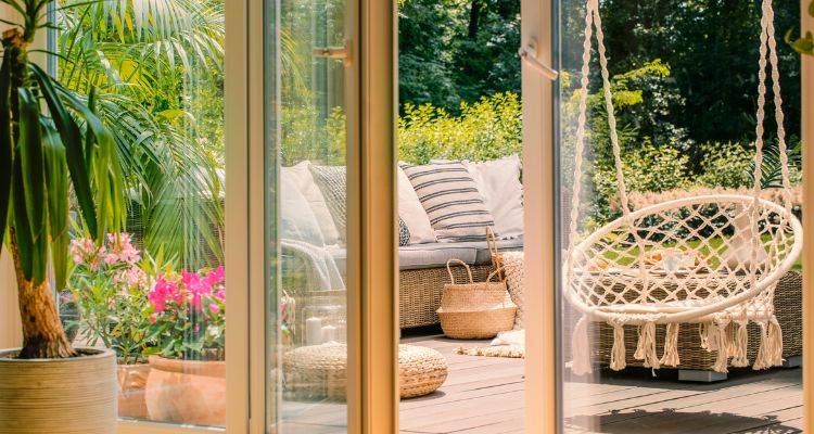 standard french door size