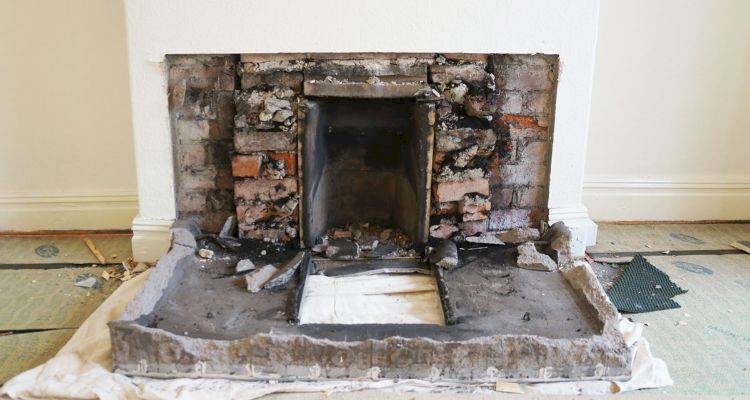 gas fire removal cost