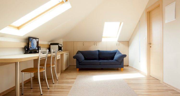 skylight loft conversion that been completed