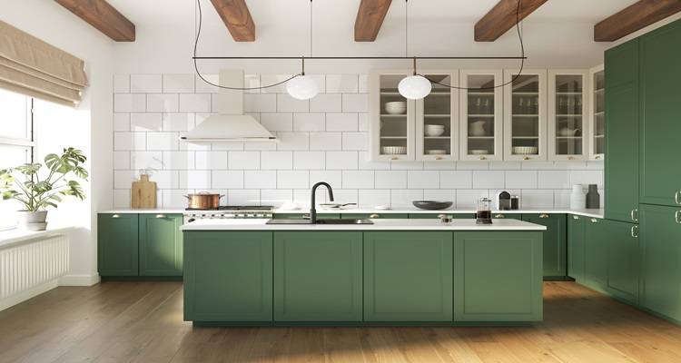Green kitchen