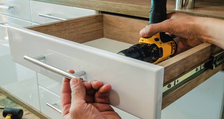kitchen cupboard drawer