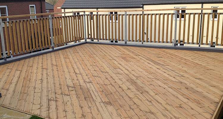 cost of garden decking