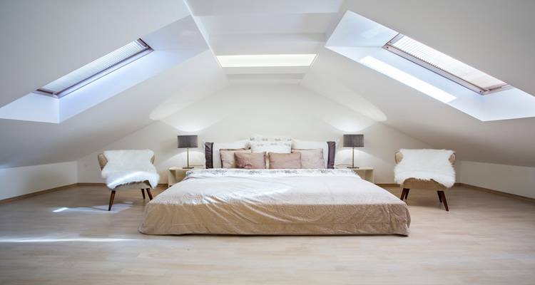 interior of low loft