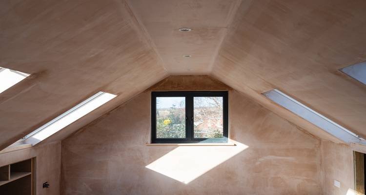 plaster work loft comversion