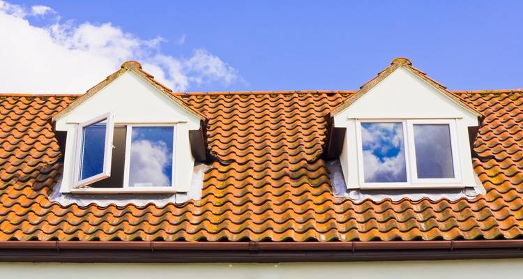two dormers terracotta tiles