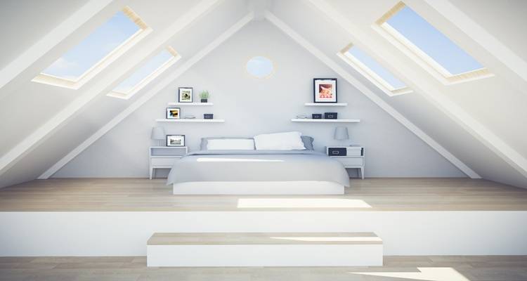 white loft conversion