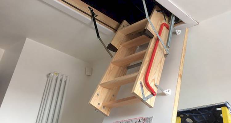 folding loft ladder