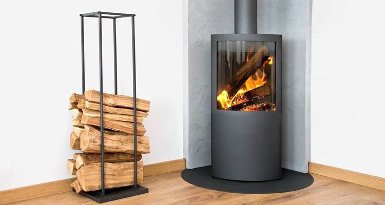 log burner cylinder