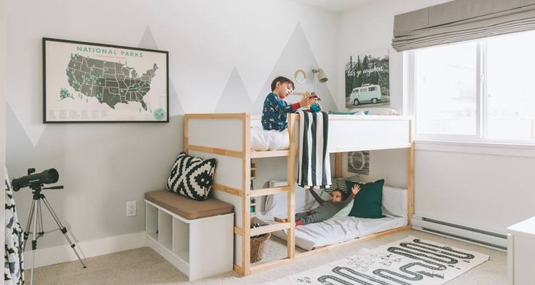 kids play area in room