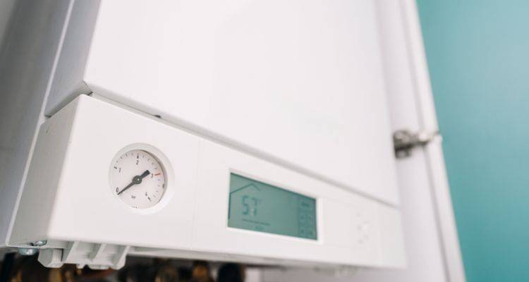 white boiler