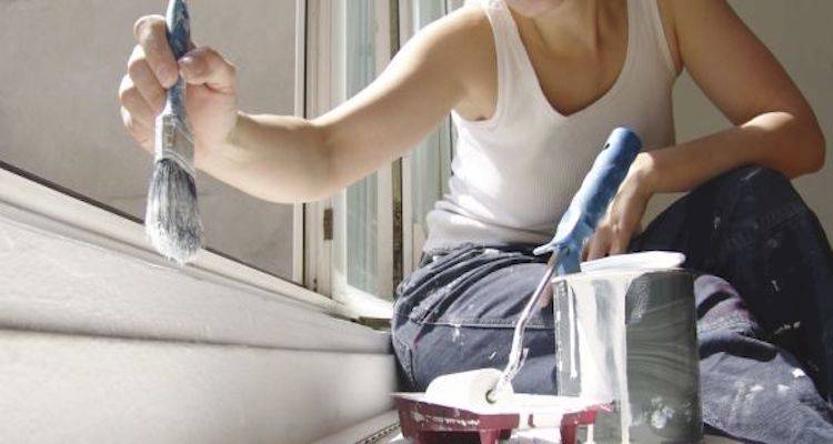 painted skirting boards